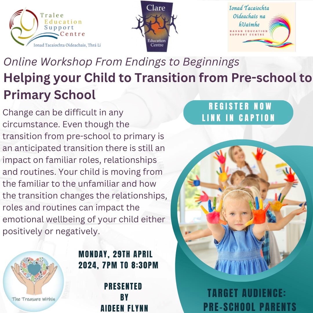 SP24-015 From Endings to Beginnings – Helping your Child to Transition from Pre-school to Primary School