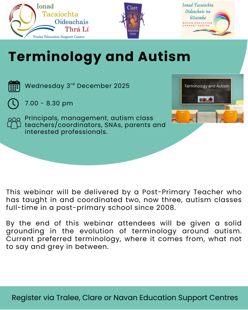 AUT25-139 Terminology and Autism