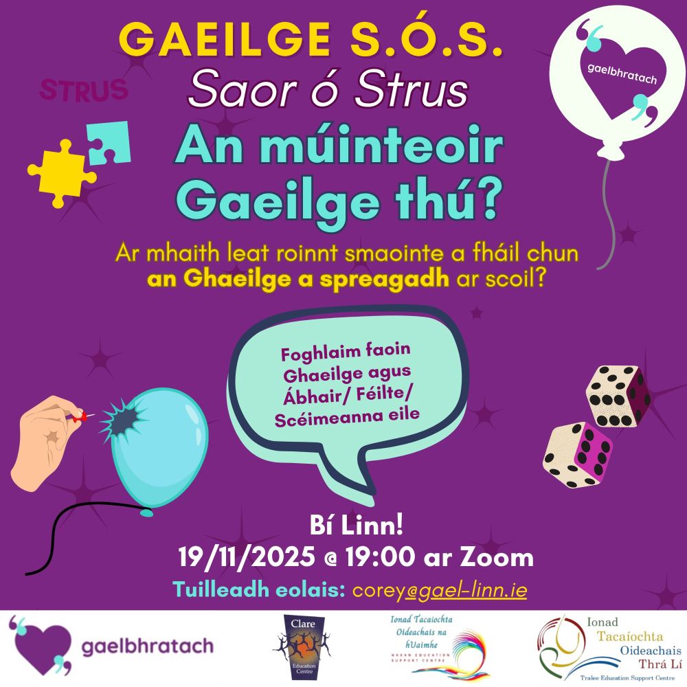 AUT25-136 Gaeilge SOS Saor ó Strus (BUNSCOIL)