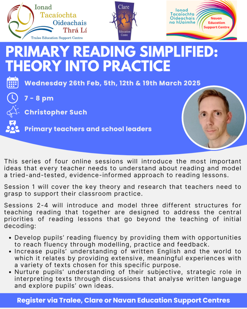 SP25-57 Primary Reading Simplified: Theory into Practice