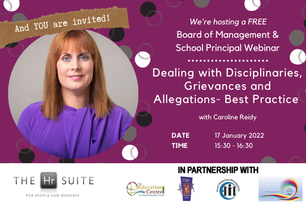 SP106-22 Dealing with Disciplinary’s Grievances and Allegations- Best Practice - Board of Management & Principals 