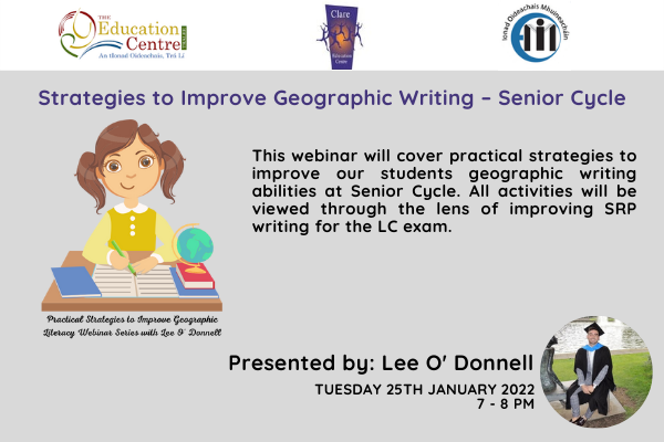 SP228-22 Strategies to Improve Geographic Writing – Senior Cycle