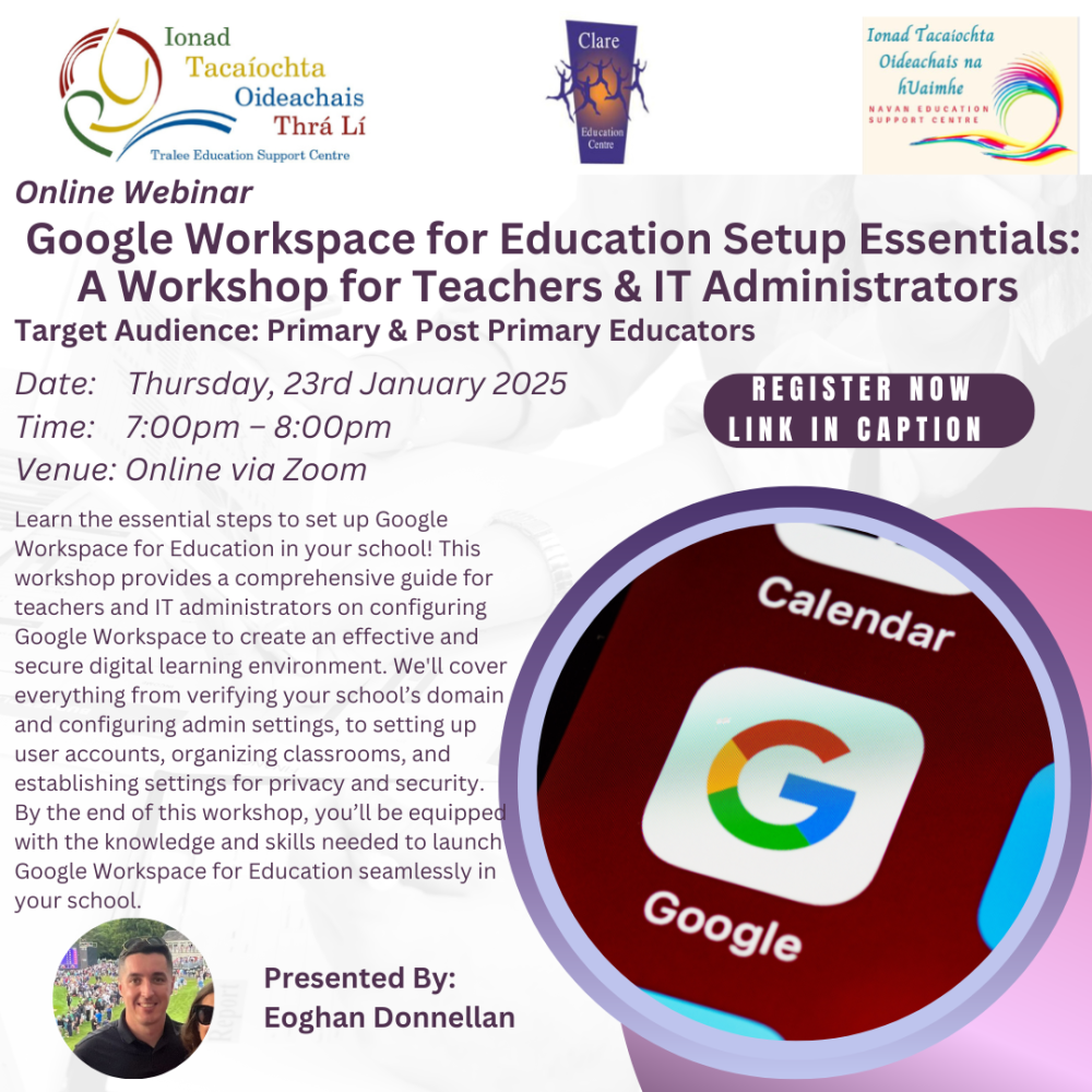 SP25 62 Google Workspace For Education Setup Essentials A Workshop For SP25 62 Google Workspace For Education Setup Essentials A Workshop For