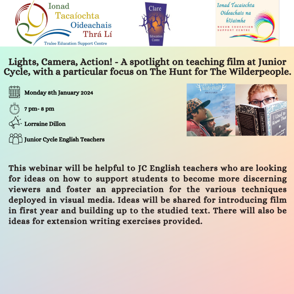 SP2440 Lights, Camera, Action! A spotlight on teaching film at