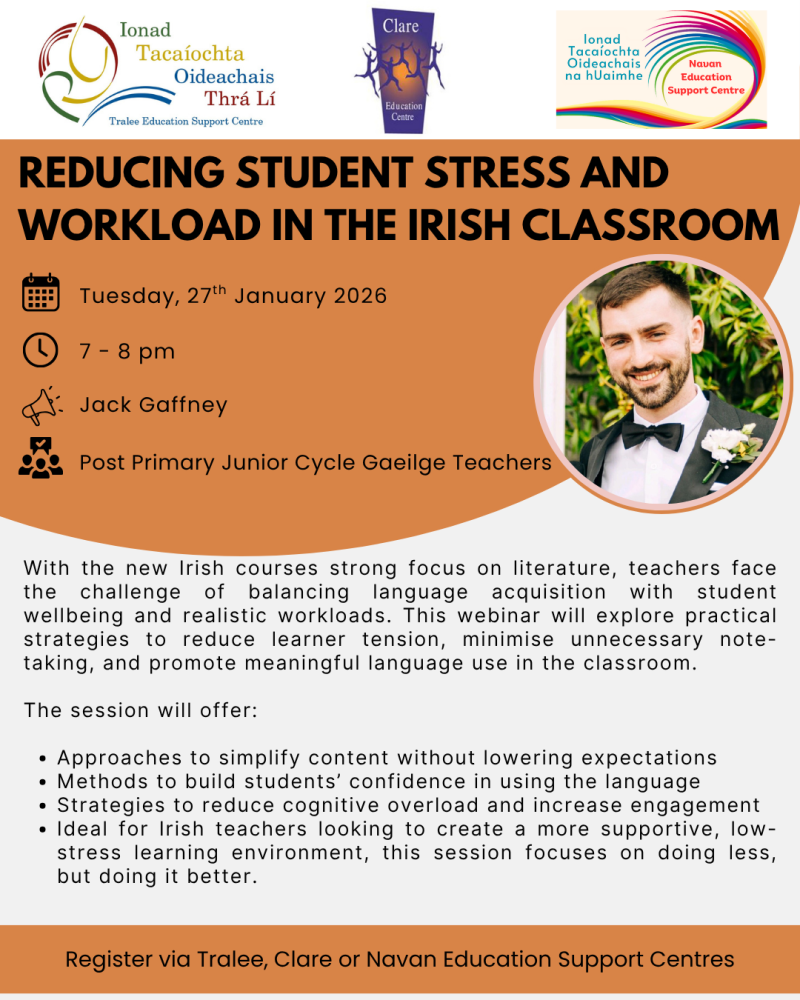 AUT26-20 Reducing Student Stress and Workload in the Irish Classroom