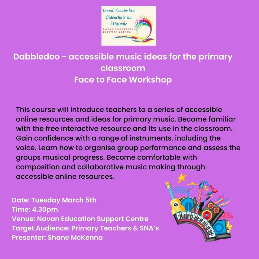 SP24-0102 Dabbledoo - accessible music ideas for the primary classroom