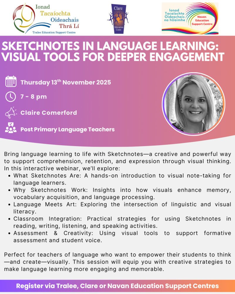AUT25-116 Sketchnotes in Language Learning: Visual Tools for Deeper Engagement