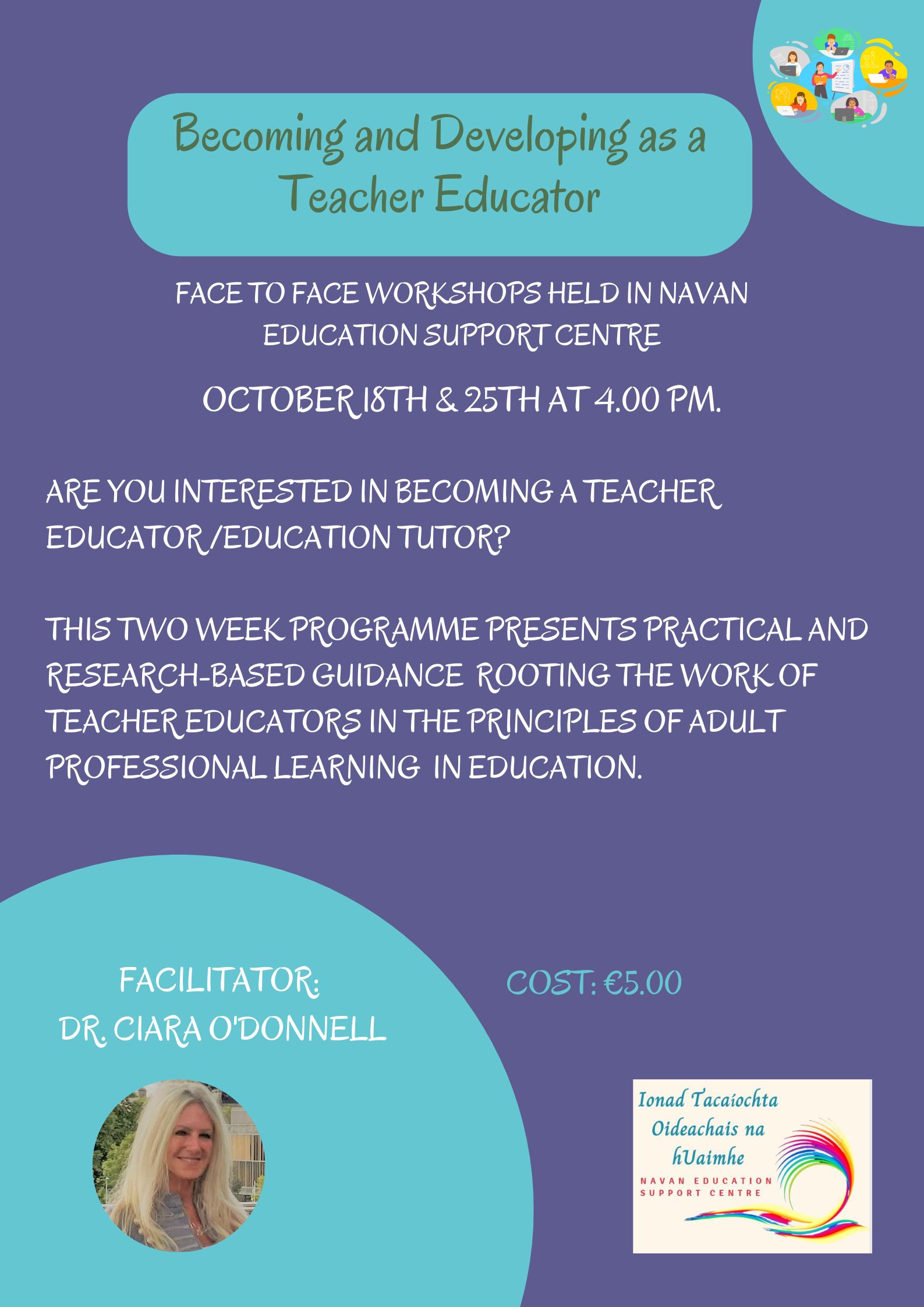 AUT23189 and Developing as a Teacher EducatorPrimary Navan