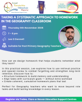 AUT25-111Taking a Systematic Approach to Homework in the Geography Classroom