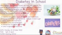 AUT22-195 Diabetes In School 