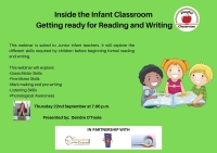 AUT22-121 Inside the Infant Classroom – Getting ready for reading and writing
