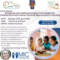 SP26-139 Designing and leading emerging technologies for collaborative and human centred approaches to learning