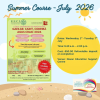 SUM26-102 Gaeilge: Caint, Comhrá agus Craic 2026