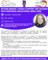 SP26-26 Beyond Edmark: Literacy Support for Children with Additional Educational Needs (AEN)