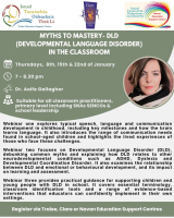 SP26-37 Myths to Mastery- DLD (Developmental Language Disorder) in the classroom