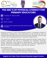 SP26-90 The ABC’s of Physical Literacy for Primary Educators