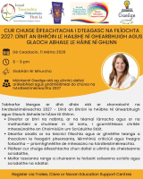 SP26-107 Cur Chuige Éifeachtacha i dteagasc na Filíochta 2027: Dínit an Bhróin le hAilbhe Ní Ghearbhuigh agus Glaoch Abhaile le hÁine Ní Ghlinn. 