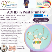 SP26-09 ADHD in Post Primary