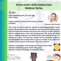SP26-83 Gross motor skills masterclass - Webinar Series 