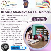 AUT25-120 Reading Strategies for EAL learners