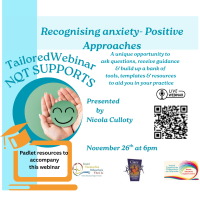 AUT25-79 NQT Webinar Series- Recognising Anxiety . Positive Approaches in the classroom