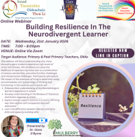 SP26-02 Building Resilience In The Neurodivergent Learner 
