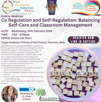 SP26-03 Co-Regulation and Self-Regulation: Balancing Self-Care and Classroom Management 