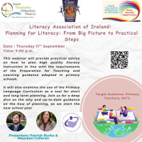 AUT25-128 LAI: Planning for Literacy: From Big Picture to Practical Steps