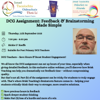 AUT25-124DCG Assignment: Feedback & Brainstorming Made Simple