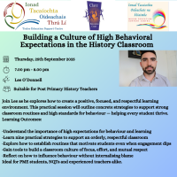 AUT25-107 Building a Culture of High Behavioral Expectations in the History Classroom