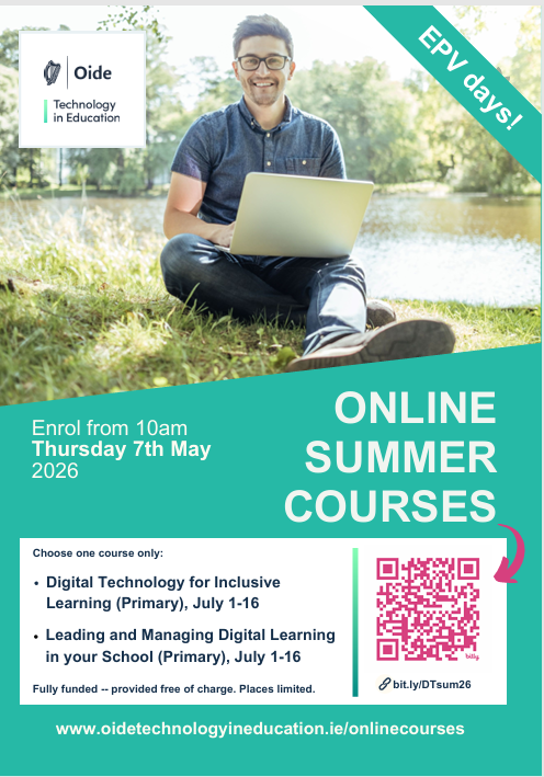 ONLINE SUMMER COURSES from Oide Technology in Education